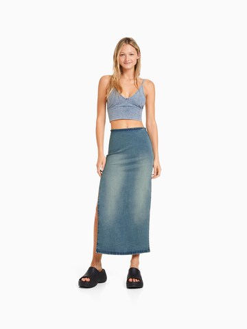 Bershka Skirt in Blue