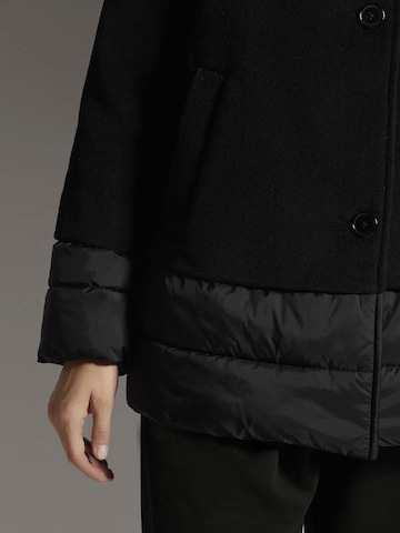 Veste mi-saison MADELEINE en noir