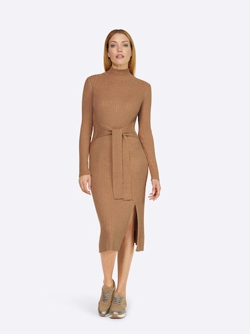 heine Knit dress in Brown