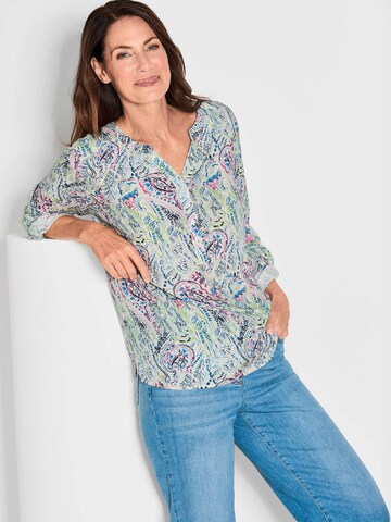 Goldner Blouse in Groen