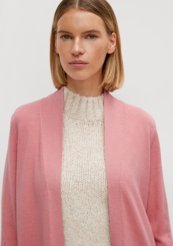 Cardigan COMMA en rose