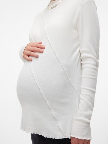 MAMALICIOUS Shirt 'MLSTINA' in White