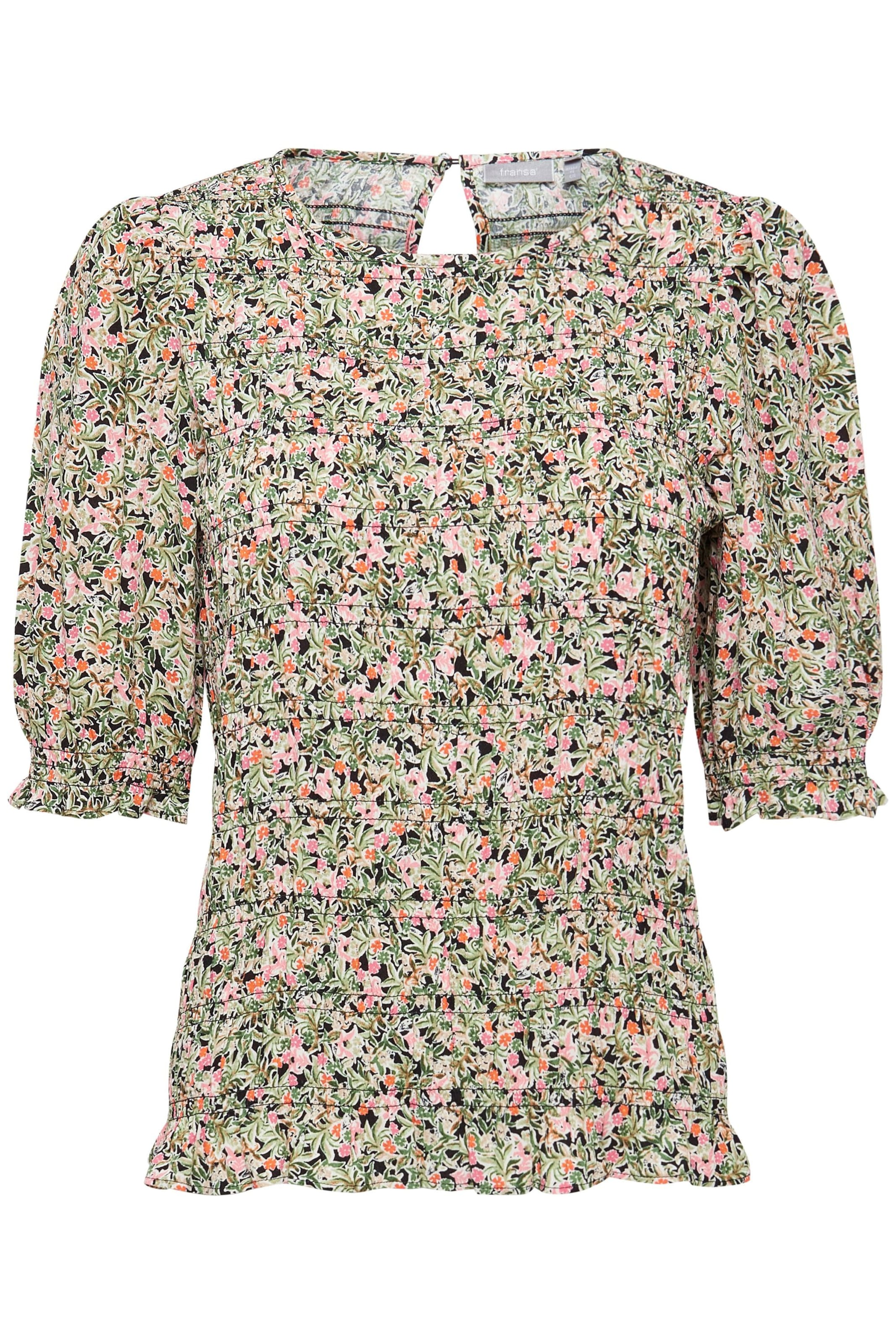 Fransa Bluse 'Malu' in Mischfarben: Vorderseite