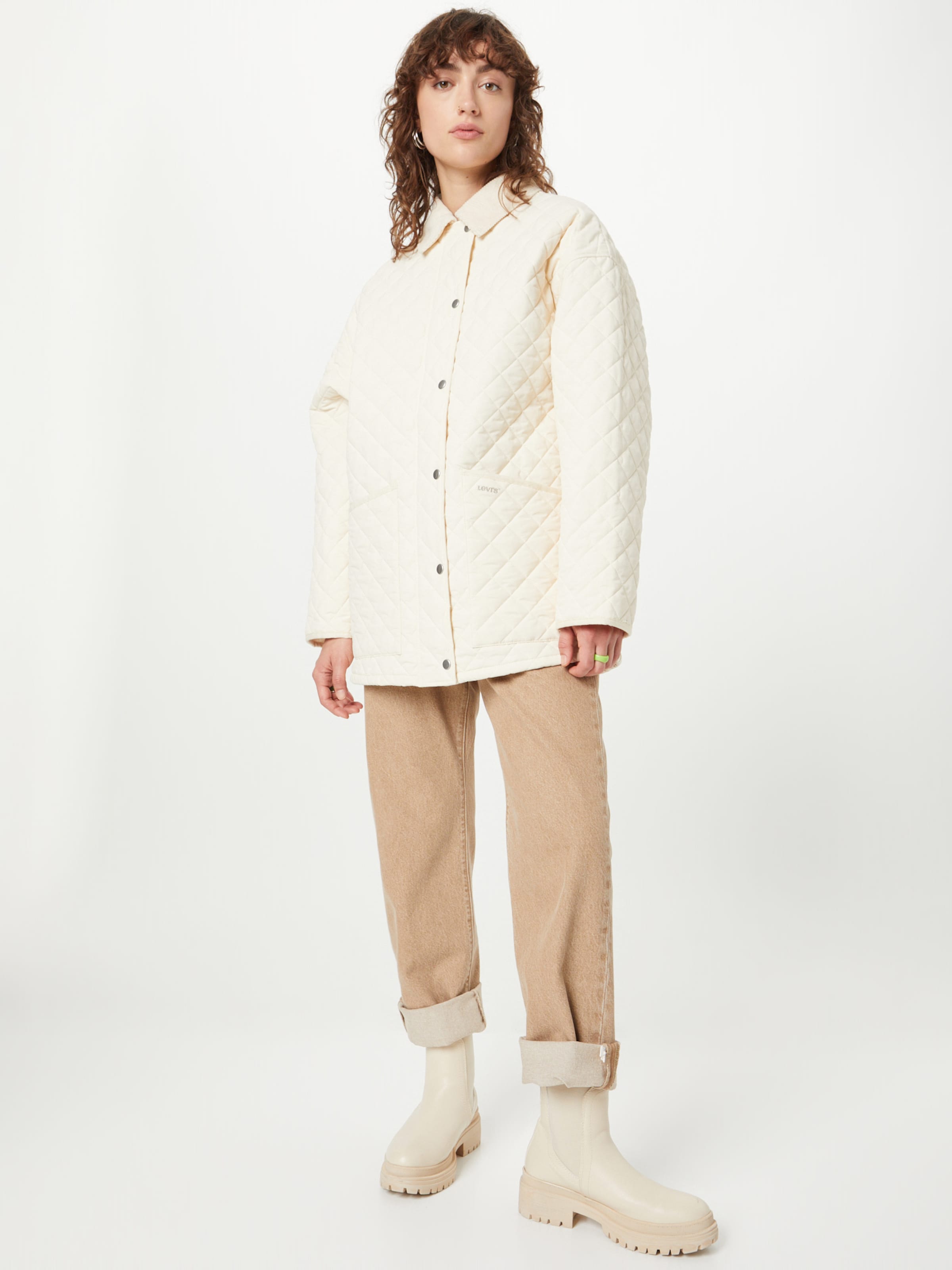 LEVI S Between Season Jacket Millie Quilted Shirt Jkt in Beige ABOUT YOU