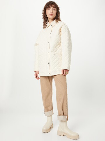 LEVI'S ® Between-Season Jacket 'Millie Quilted Shirt Jkt' in Beige