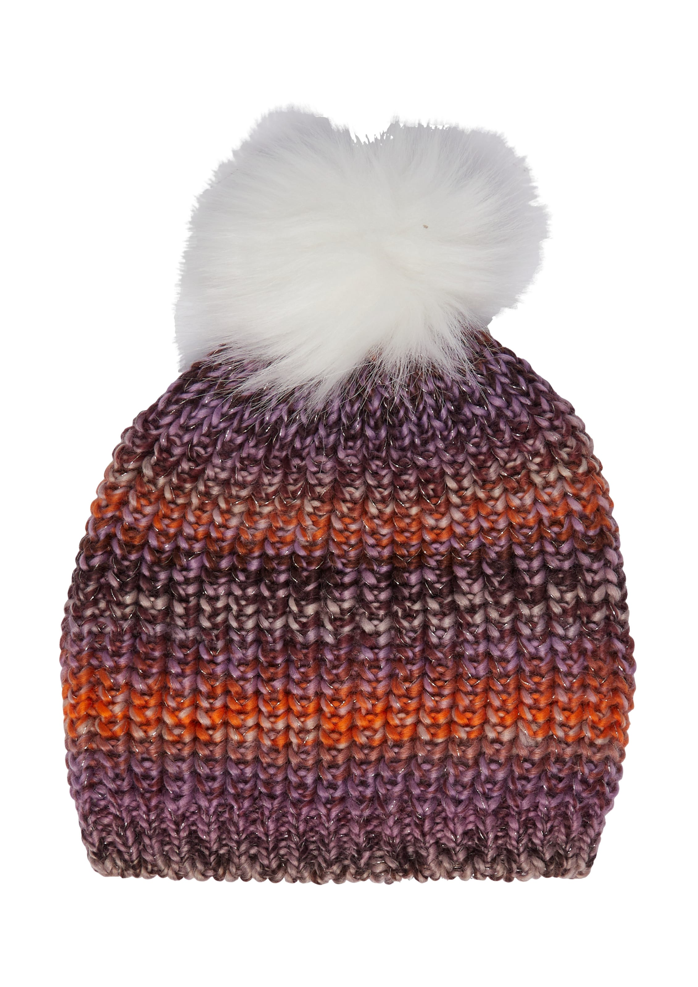 s.Oliver Mütze in Lila: Vorderseite