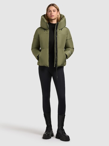 khujo Winter jacket 'Audrey Matt' in Green