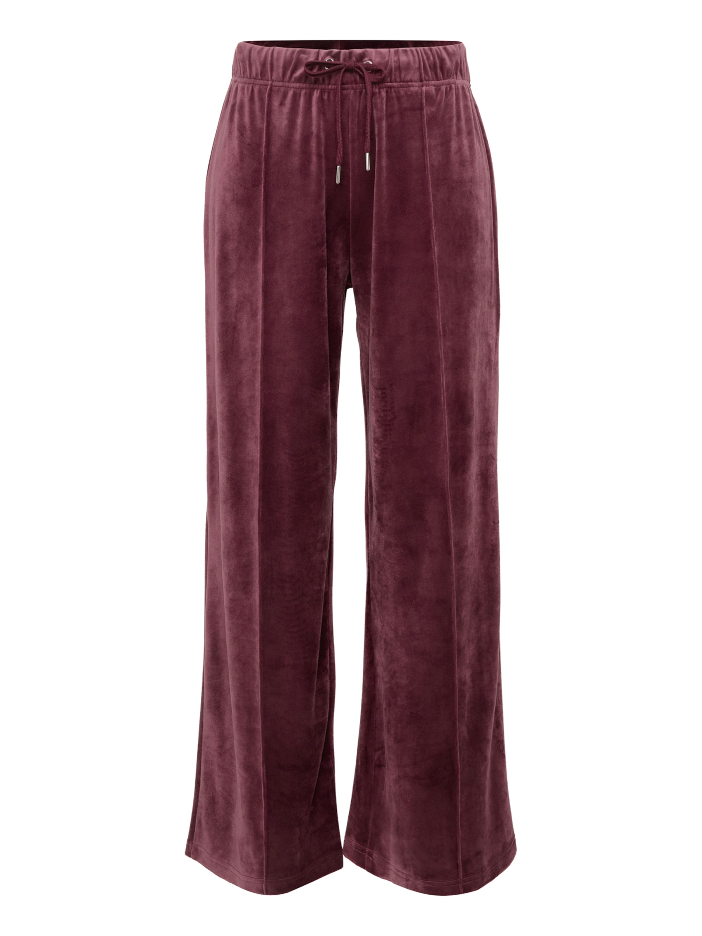 Only Petite Wide leg Pleated Pants 'ONLREBEL' in Red: front