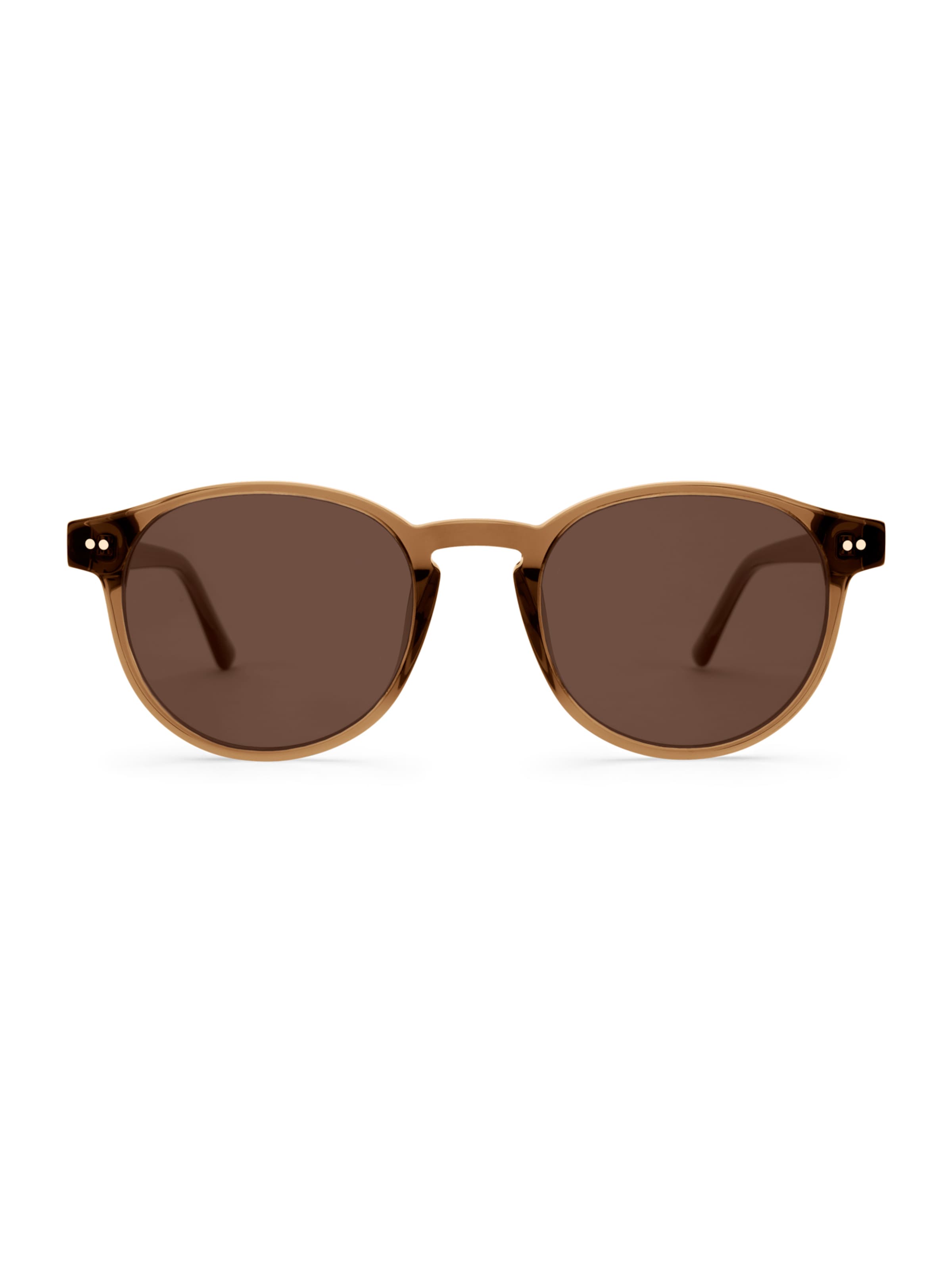Kapten & Son Γυαλιά ηλίου 'Marais Transparent Caramel Brown' σε καφέ