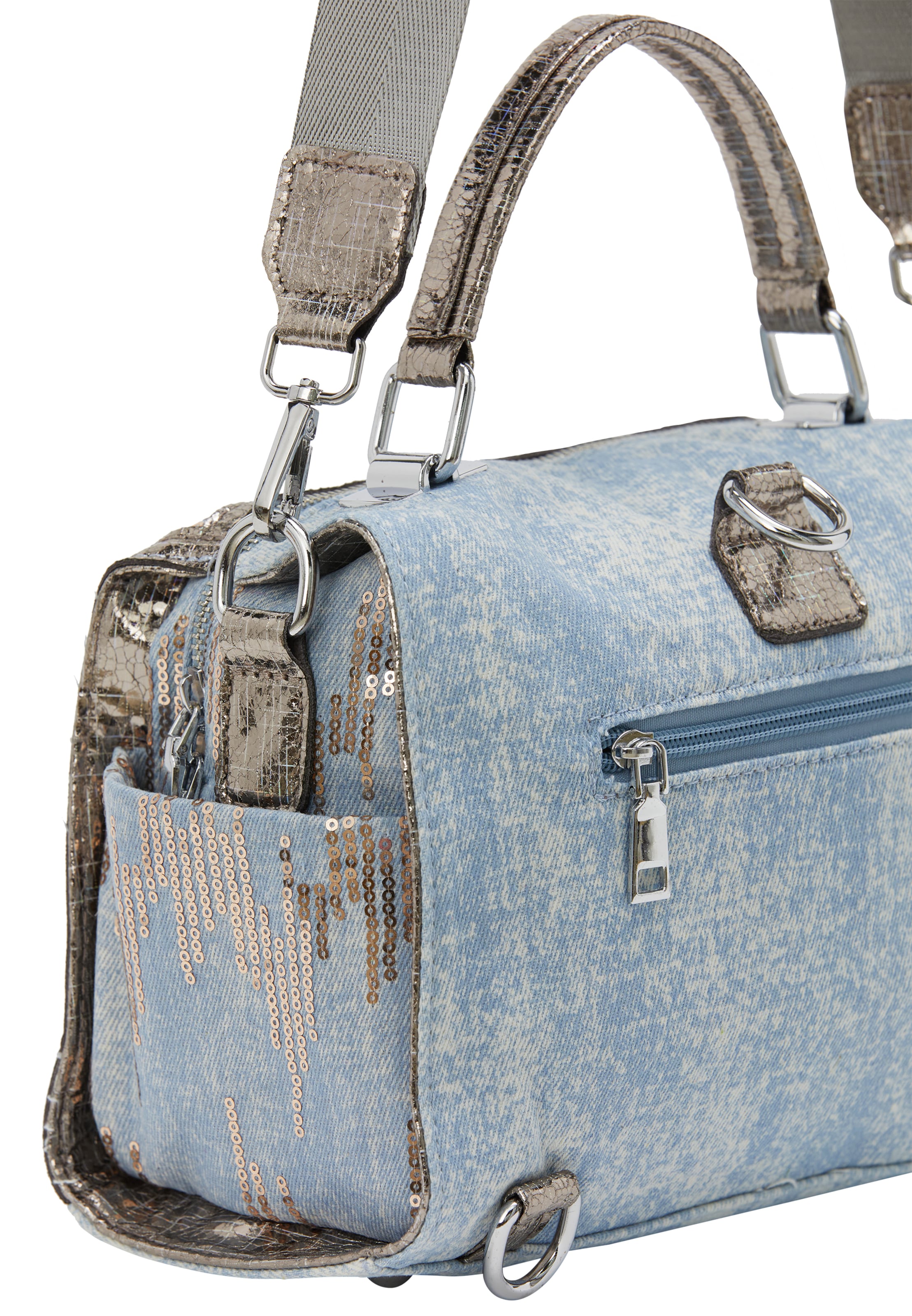 faina Handtas in Blauw