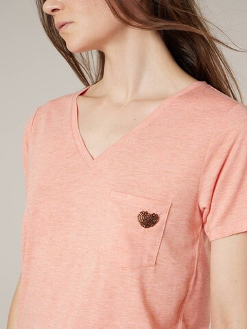 T-shirt 'Kellie' Deeluxe en orange