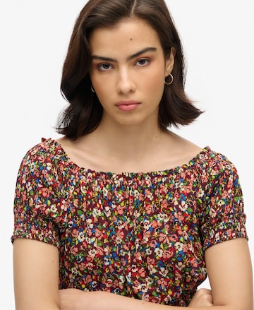 Superdry Blouse in Rood