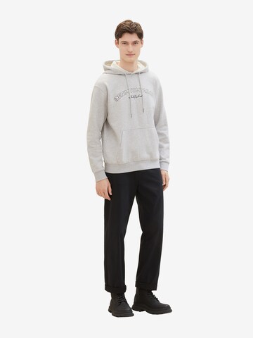 TOM TAILOR DENIM Sweatshirt in Grey