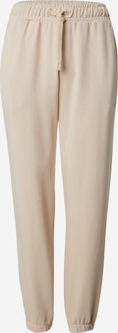 4F Tapered Urheiluhousut värissä beige: etupuoli