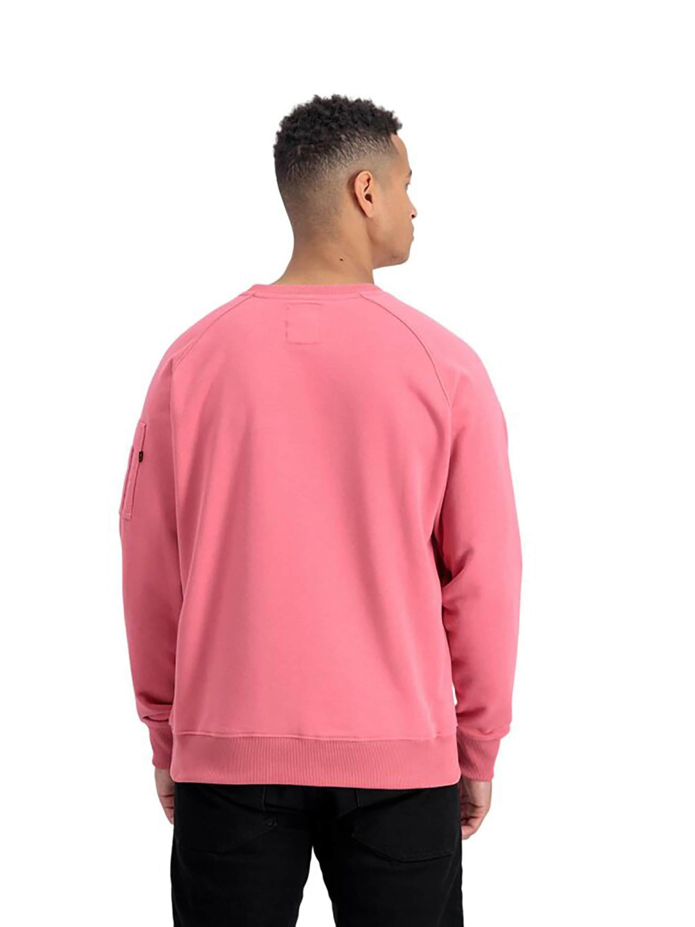 ALPHA INDUSTRIES Sweatshirt 'X-Fit'‌‌‌‌‌‌‌ in Rot