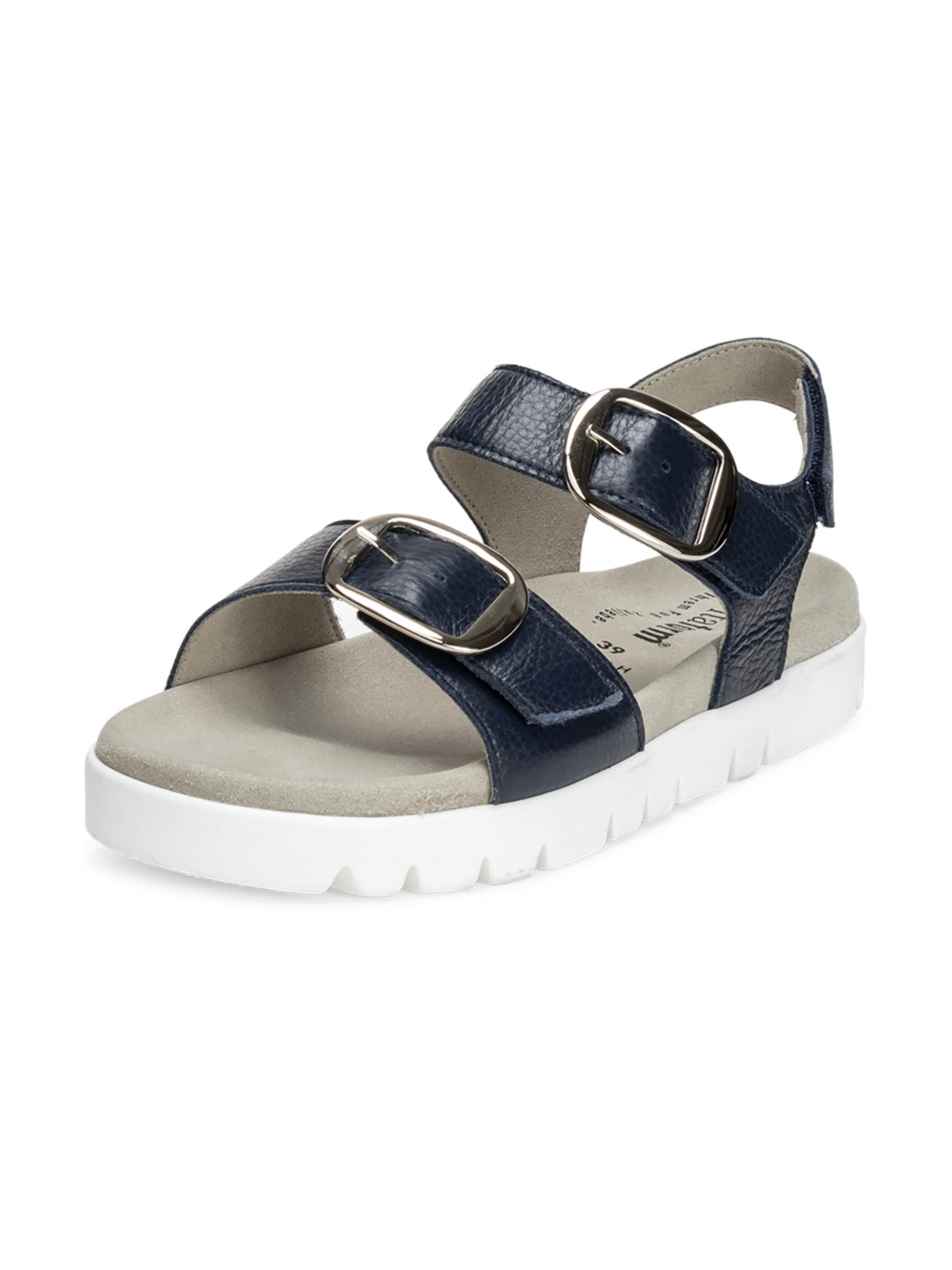 Sandalo con cinturino di VITAFORM in blu: frontale