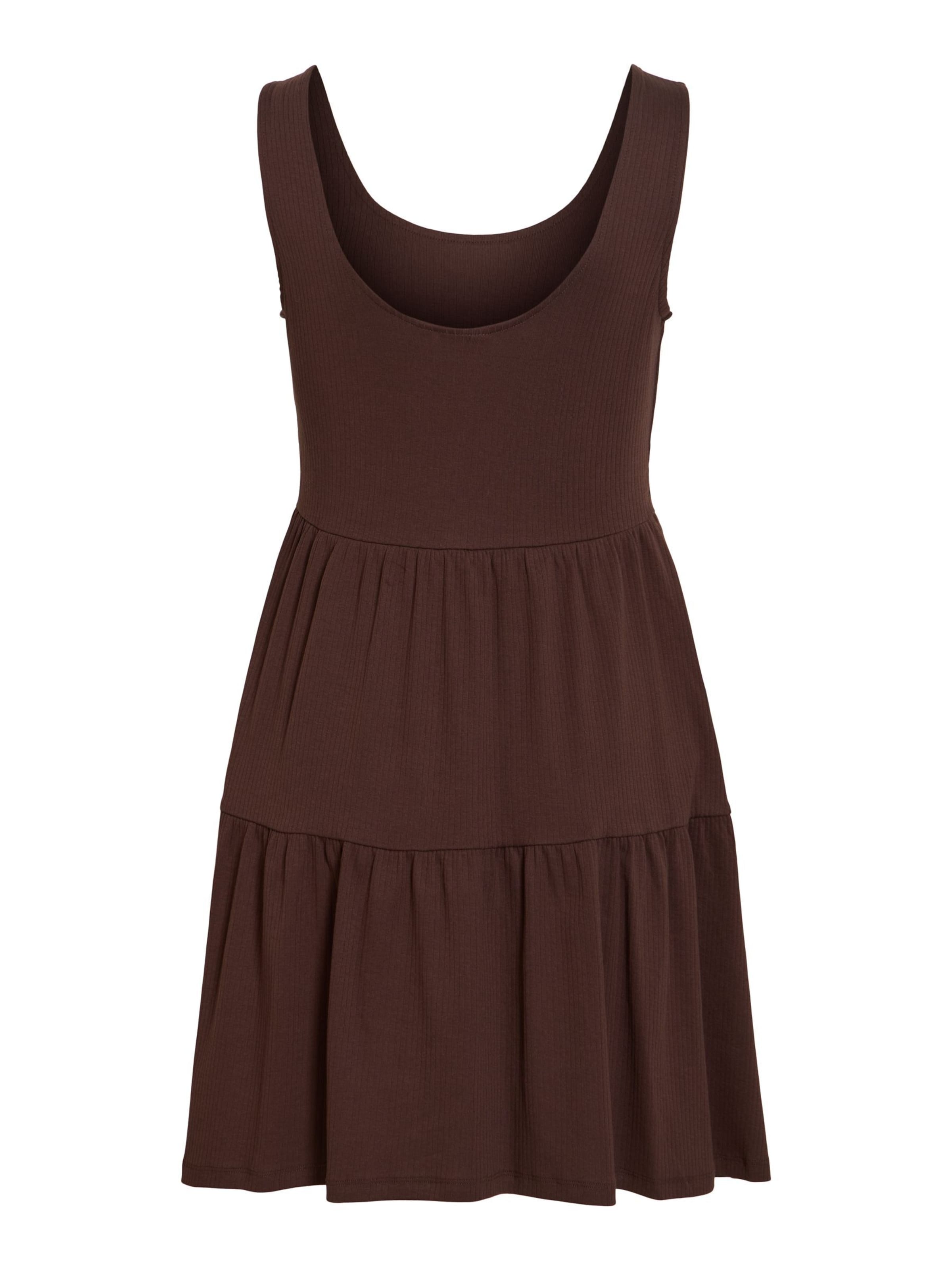 VILA Kleid in Braun