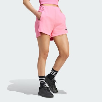 ADIDAS SPORTSWEAR Loosefit Sportshorts 'Z.N.E.' in Pink: predná strana