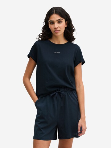 Marc O'Polo Pyjama ' Mix N Match ' in Blau: Vorderseite