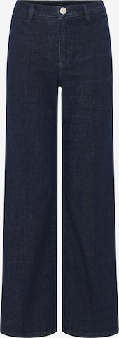 mėlyna OPUS Plačios klešnės Džinsai 'Miva': priekis