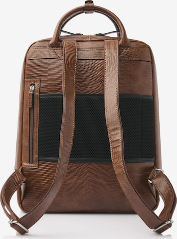 Castelijn & Beerens Backpack 'Hanne ' in Brown