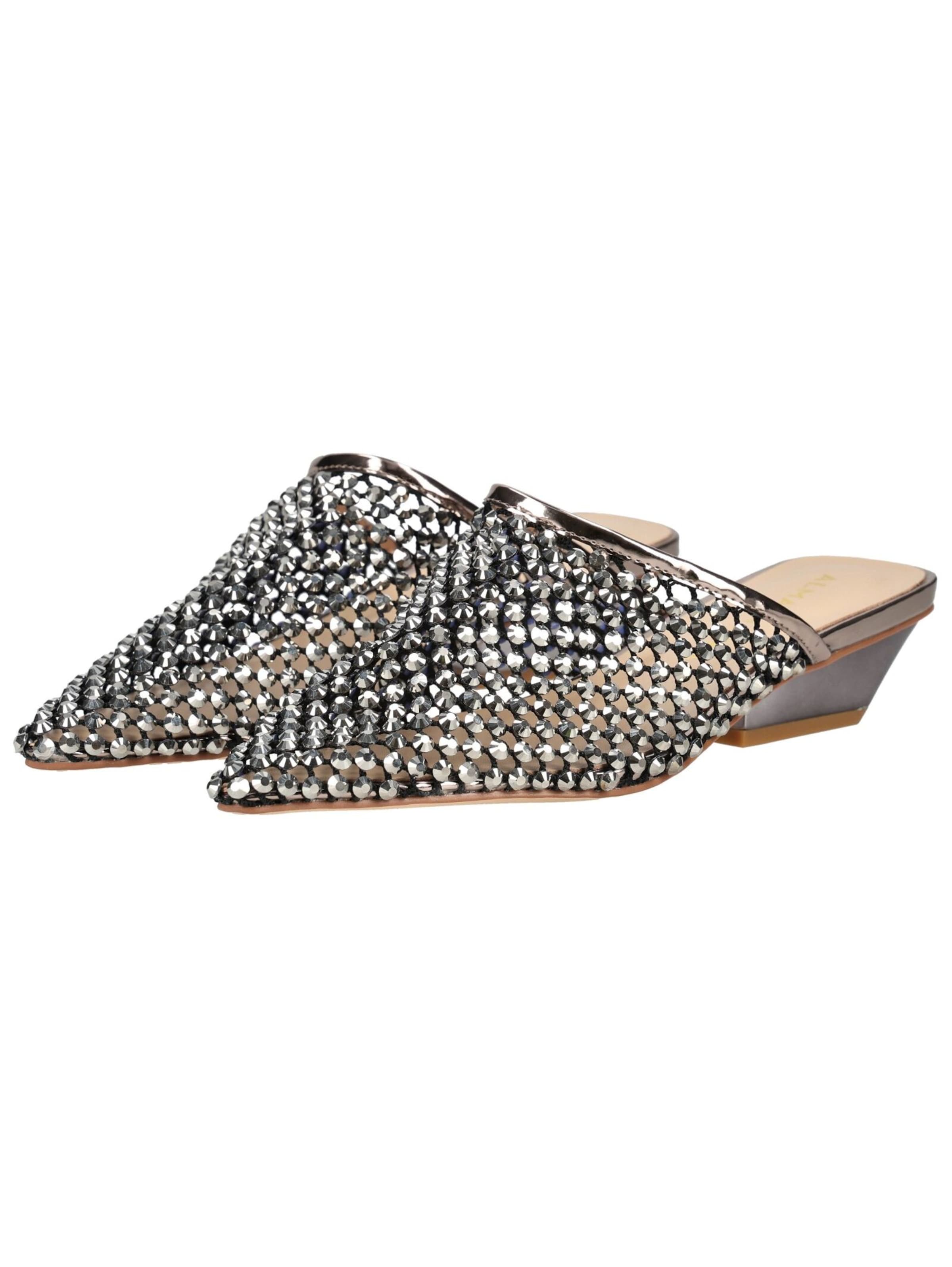 Alma En Pena Mules in Silver