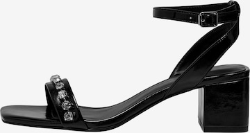 ONLY Strap Sandals 'HANNA-4' in Black: front