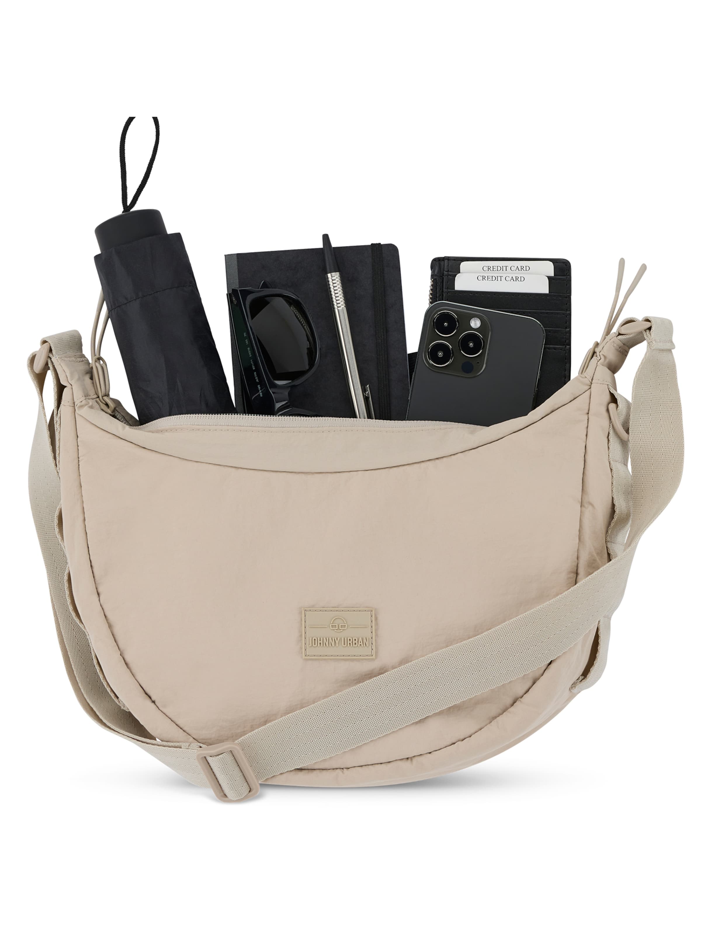Johnny Urban - Mala de ombro 'Kaia Medium' em bege