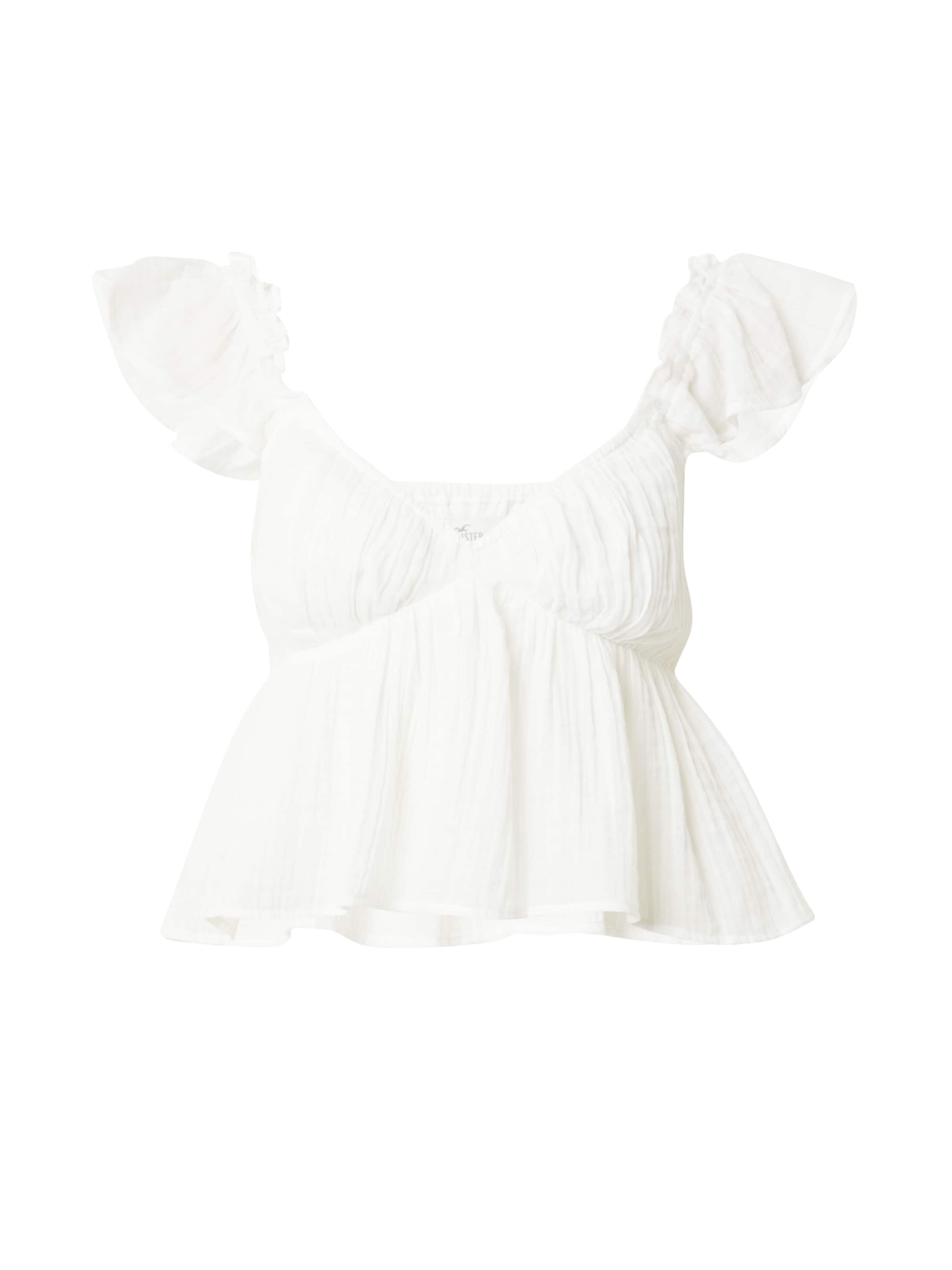 HOLLISTER - Blusa em branco: frente