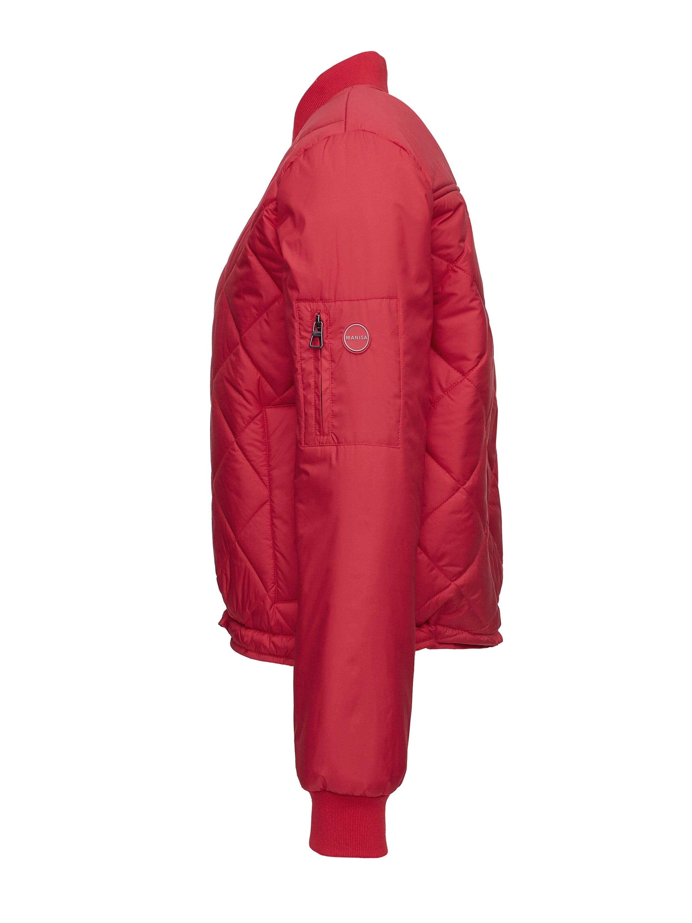 MANISA Between-season jacket 'Steppjacke' in Red