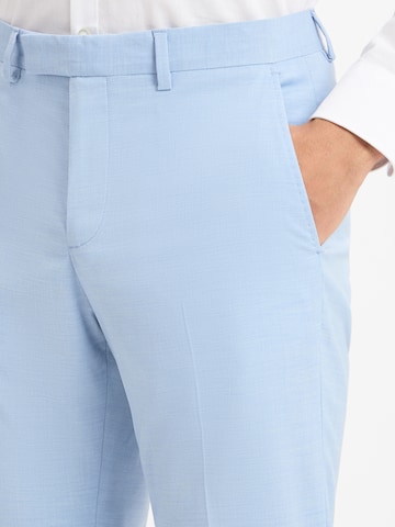 Finshley & Harding Regular Broek ' California ' in Blauw