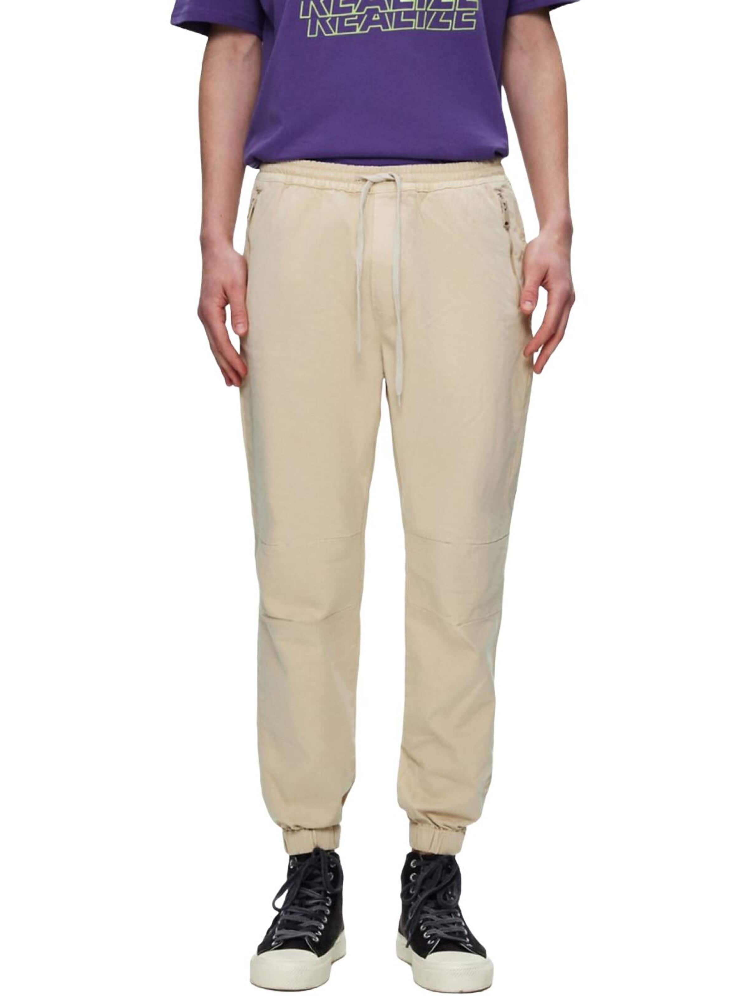LTB Jeans - regular Vaquero 'Elastic Waist Trousers' en beige: frente
