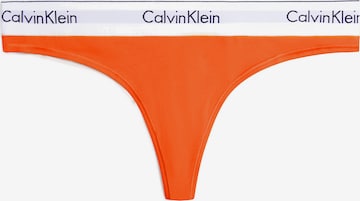 String Calvin Klein Underwear Plus en orange : devant