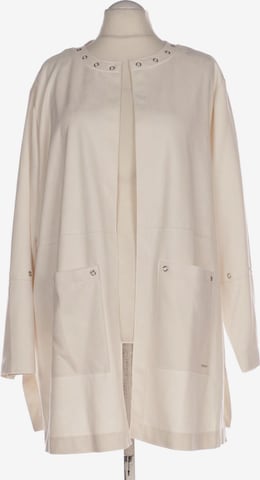 SAMOON Jacket & Coat in 7XL in White: front