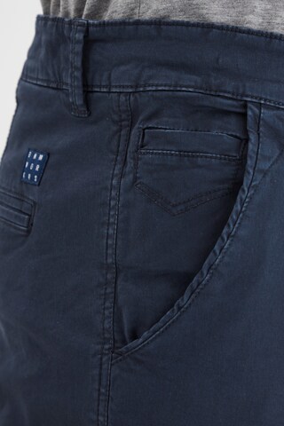 BLEND Regular Chinoshorts 'BRIX' in Blau