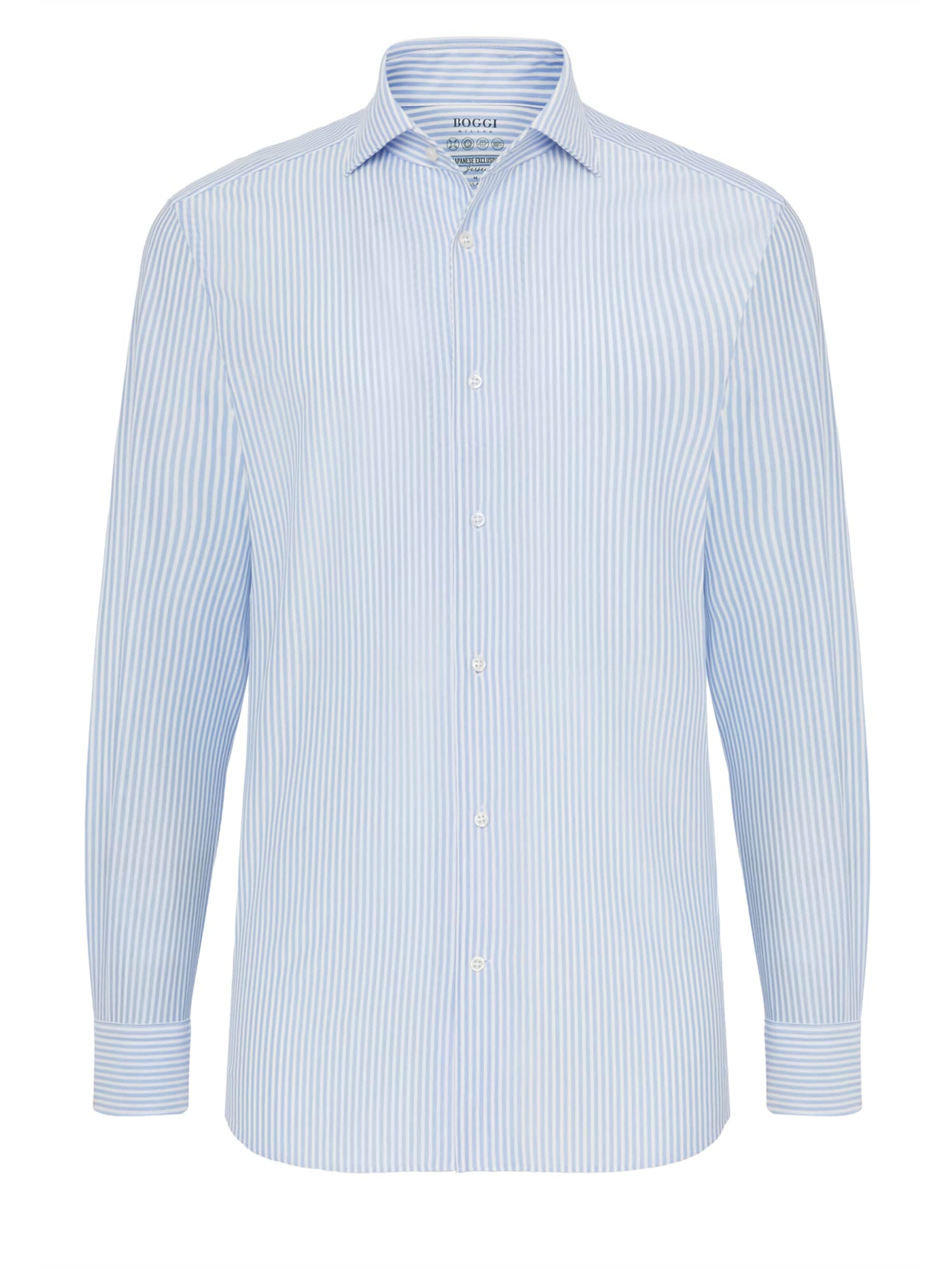 Boggi MilanoRegular Fit Košulja - plava boja: prednji dio