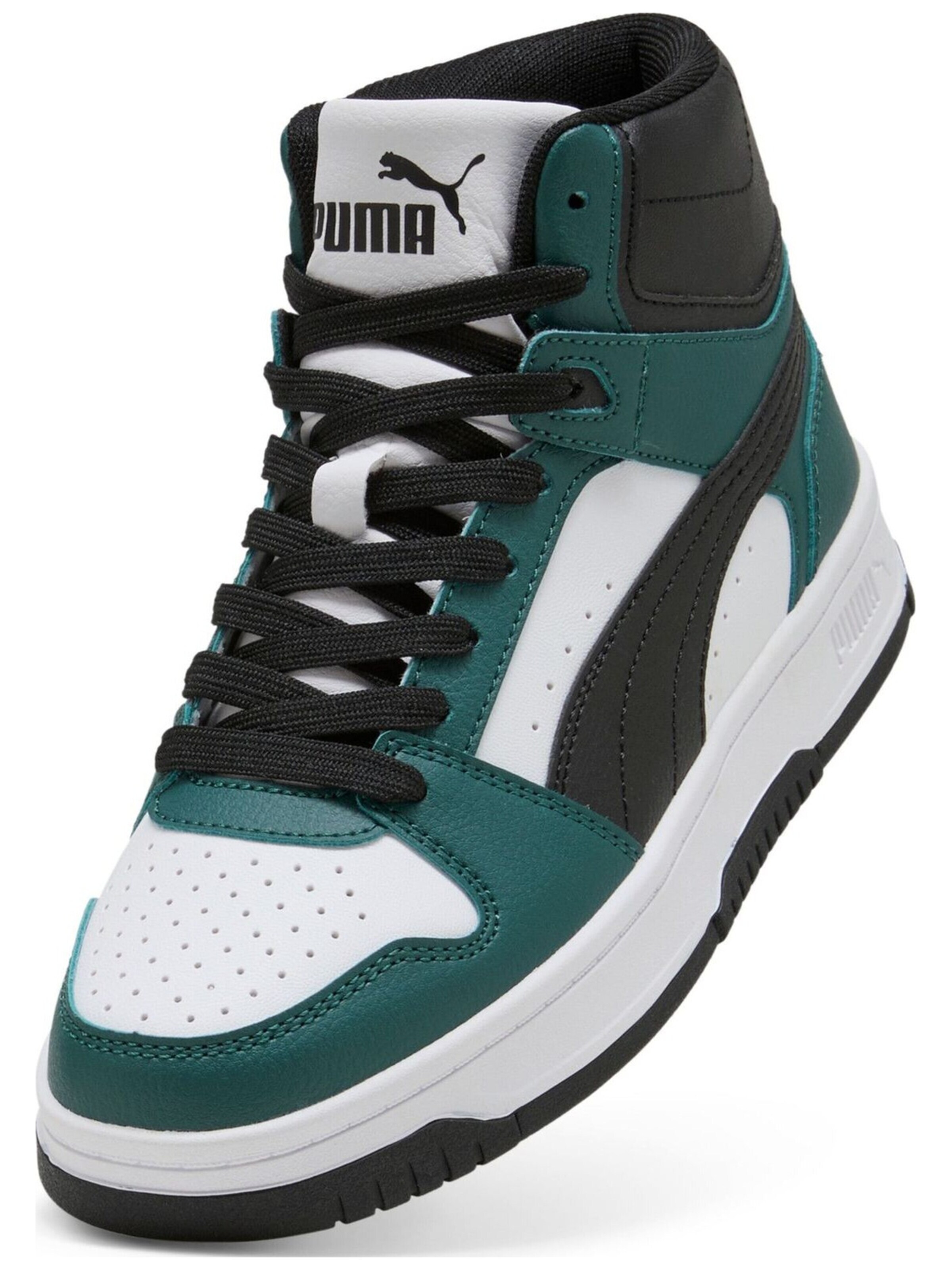 PUMA Superge 'Rebound Slam Mid Jr' | zelena barva