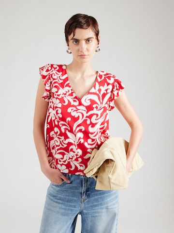 ZABAIONE - Blusa 'Ma44yleen' en rojo: frente