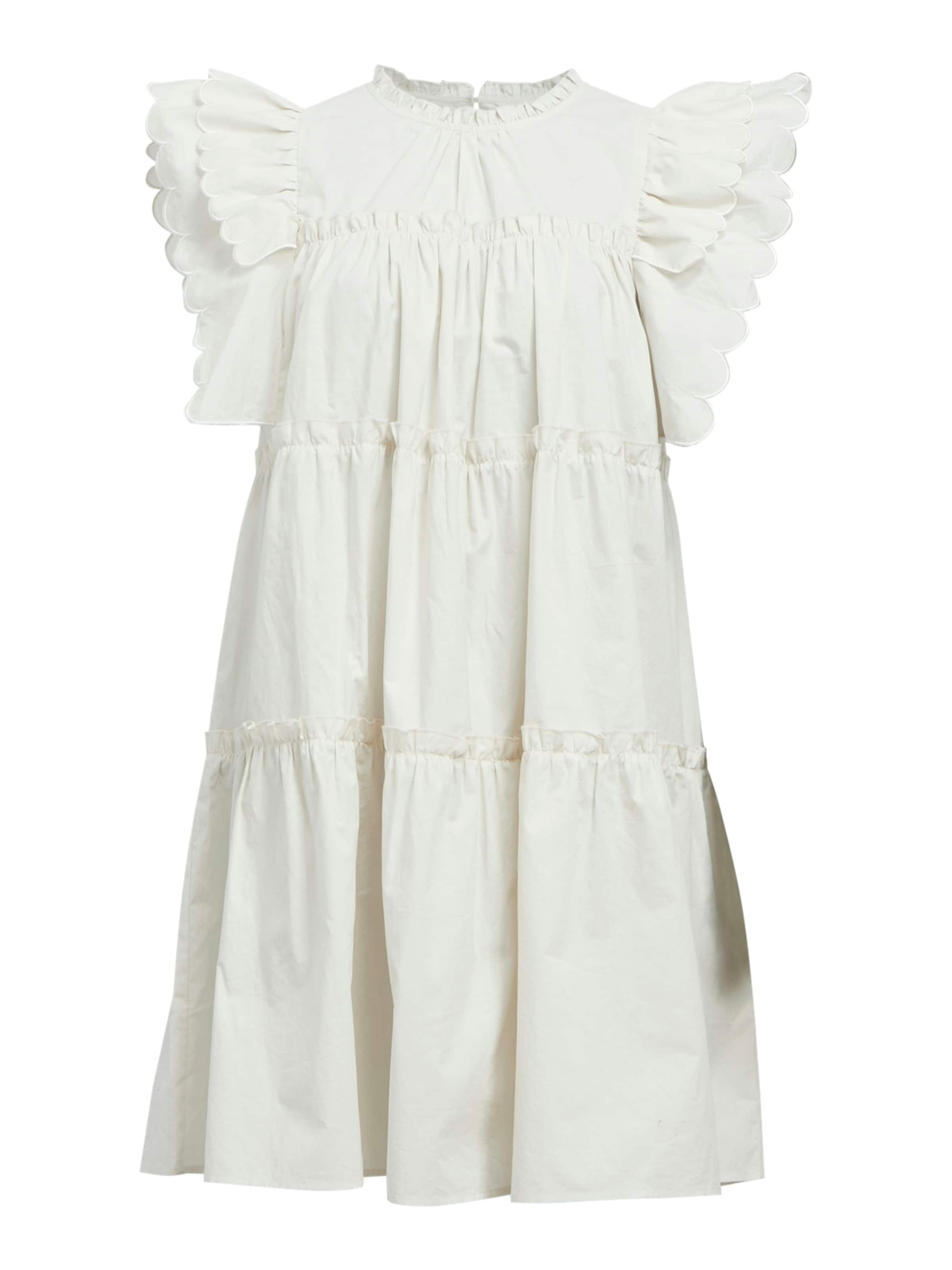 Robe 'OBJHope' OBJECT en blanc : devant