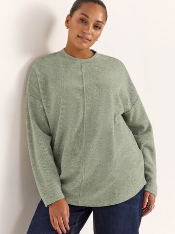 Pull-over Cellbes of Sweden en vert : devant
