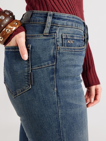 ARMANI EXCHANGE Kitsas Teksapüksid, värv sinine