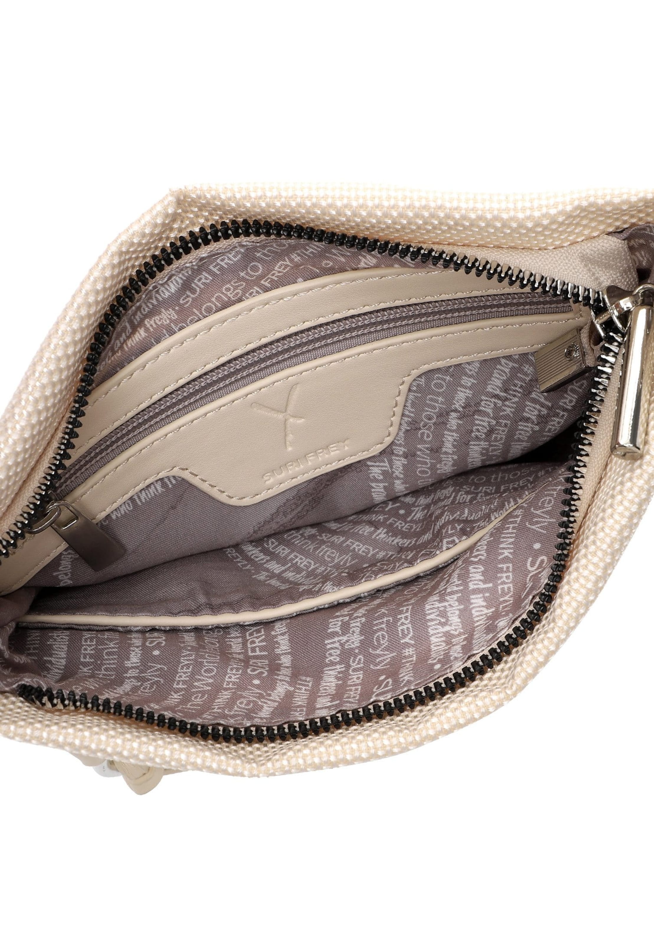 Sac bandoulière Suri Frey en beige
