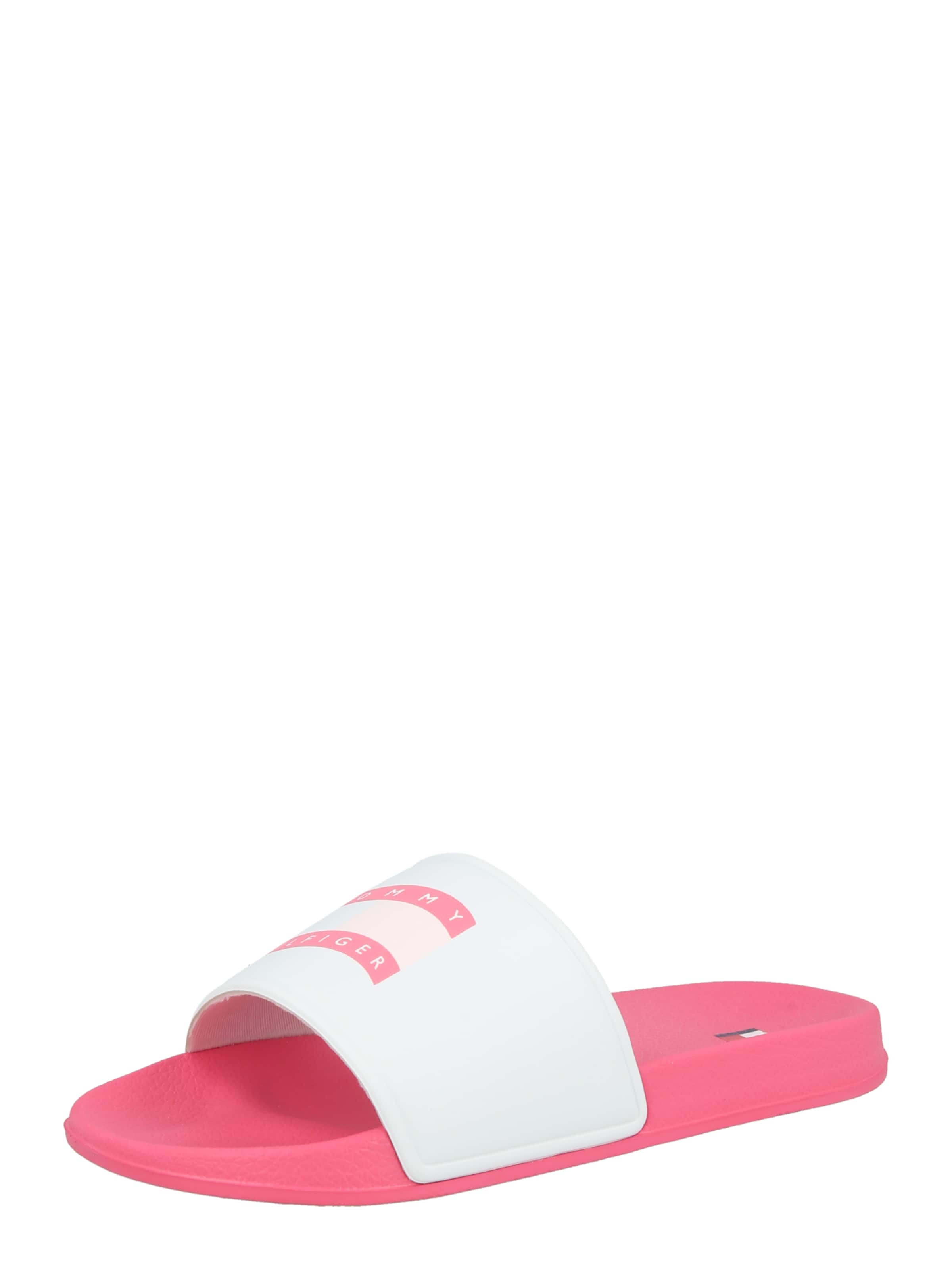 TOMMY HILFIGER Sandali 'DAMIAN' | roza barva: sprednja stran