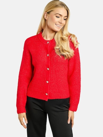 Liberte Essentiel Svetr ' FRO O ' – červená: přední strana