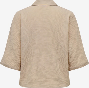 ONLY Bluse 'THYRA' i beige