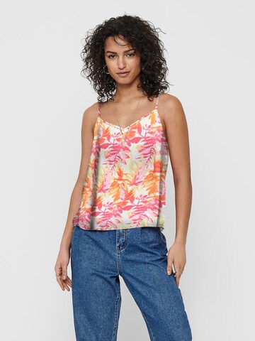 ONLY - Top 'ONLNOVA' en rosa: frente
