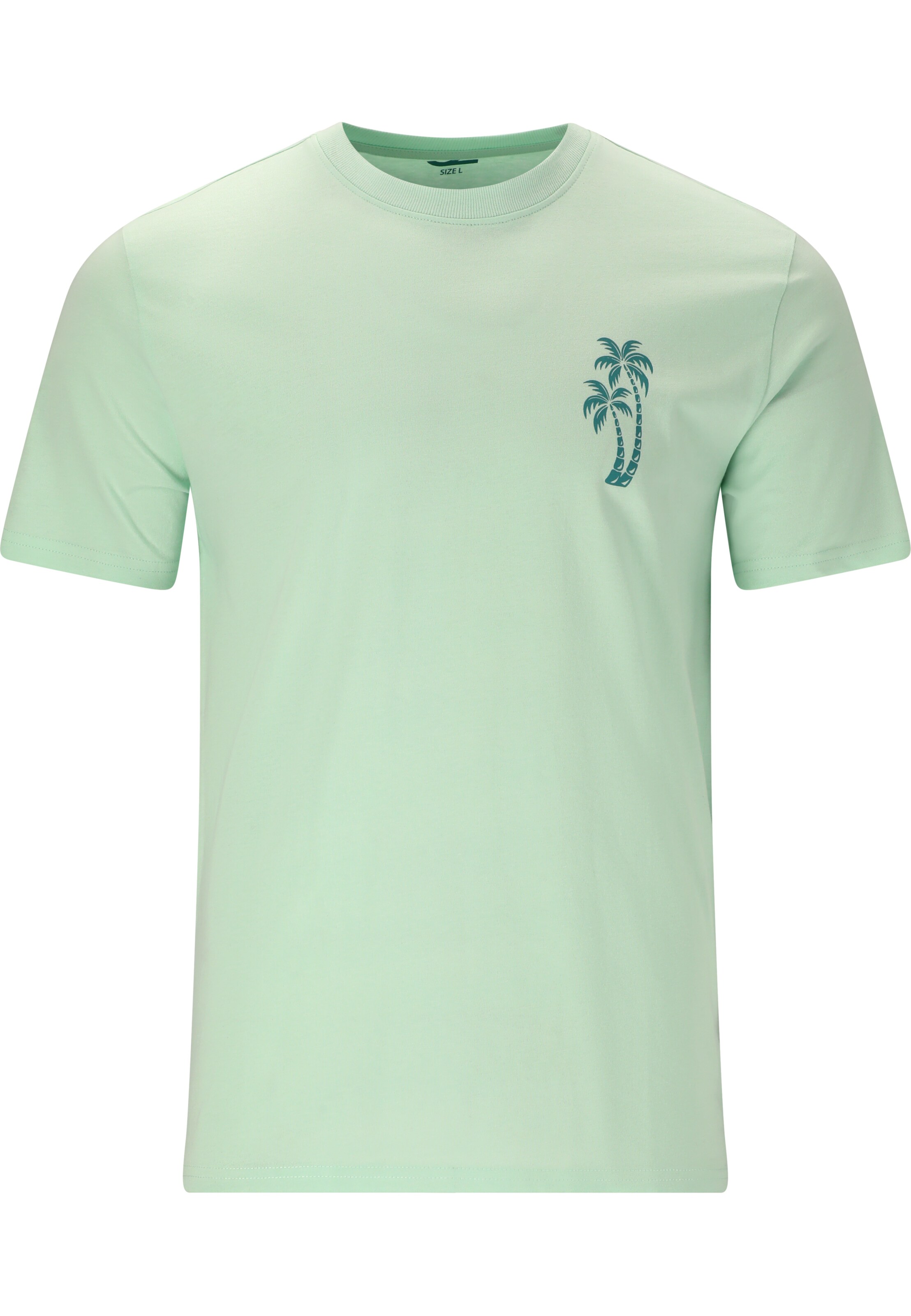 Cruz Shirt 'Alymos' in Groen: voorkant