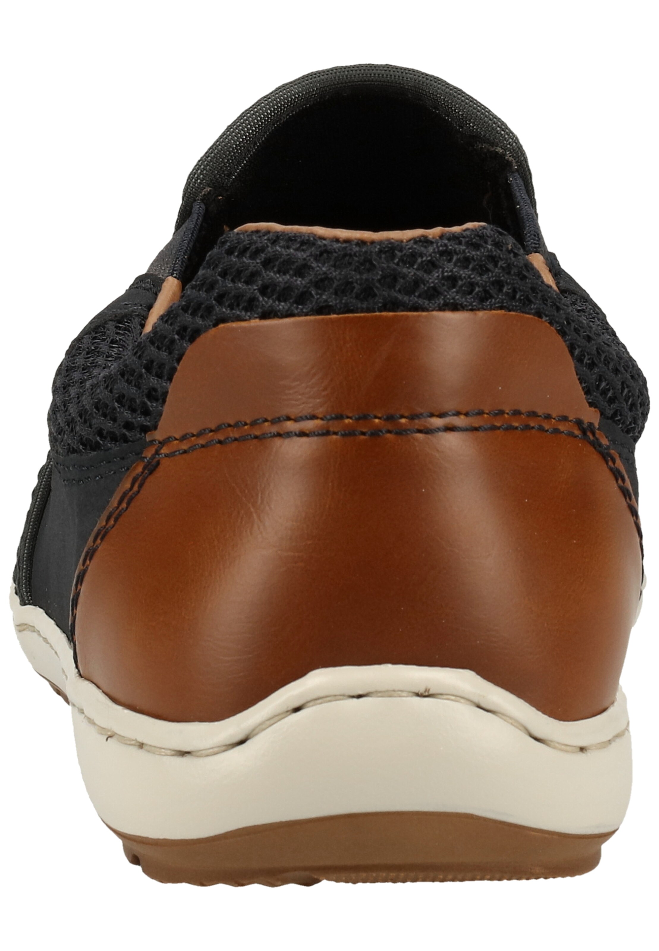 Rieker Slip On in Schwarz