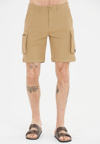 Cruz Regular Cargo Pants 'Monsoon' in Brown: front