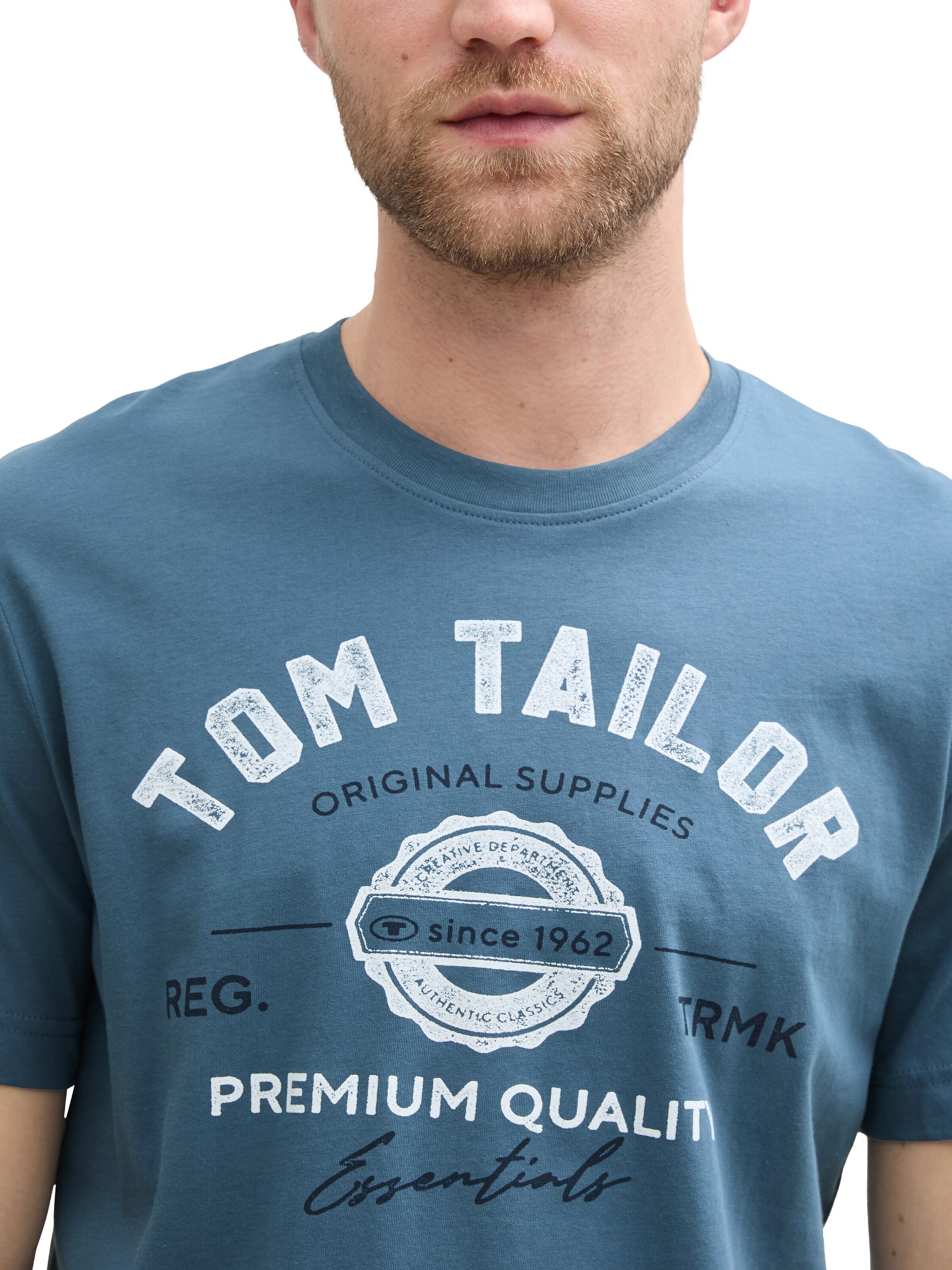 TOM TAILOR Koszulka w kolorze niebieski